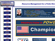 Tablet Screenshot of competitiveamerica.us